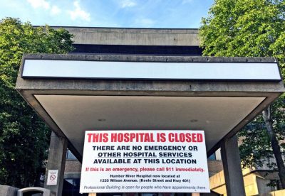 Hospital closed