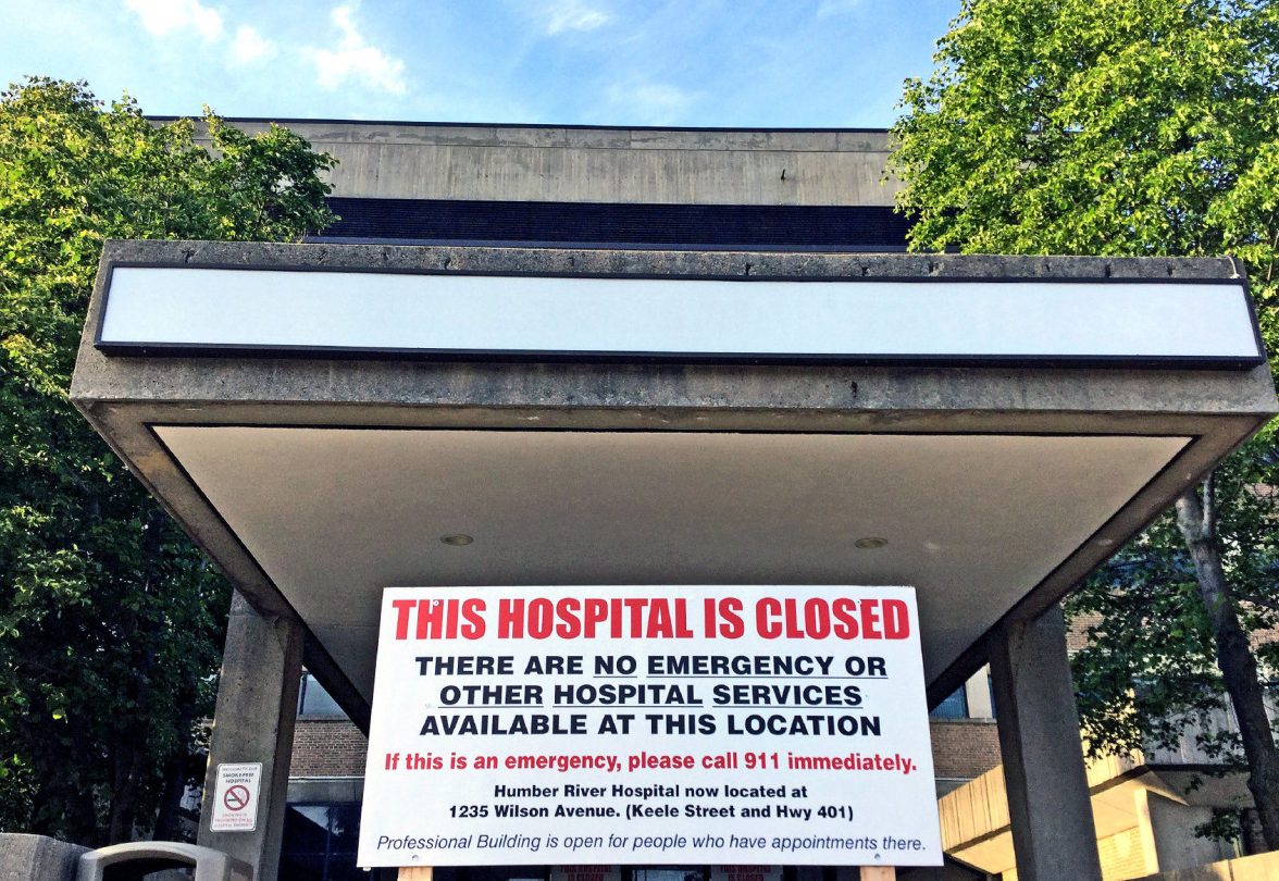 Hospital closed